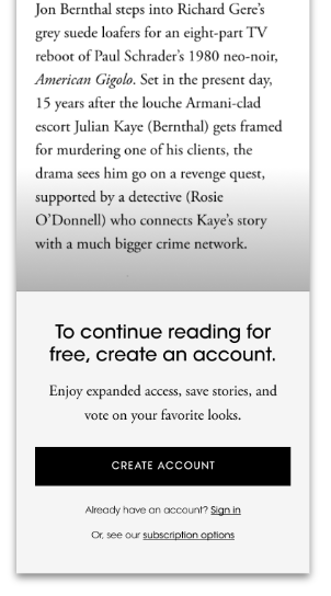 Registration gate design