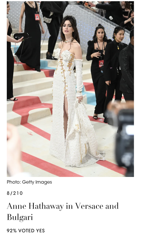 Voting feature outcomes